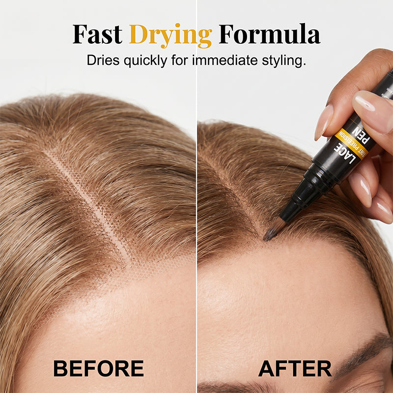 💇 50% RABATT! 💞Lace-Tint-Präzisionsstift – für natürliche Kopfhautanpassung & perfekte Perücken-Installation