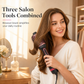 50% RABATT! 💇‍♀️ Warmluftbürste für nasses & trockenes Haar – Föhnbürste zum Trocknen & Stylen