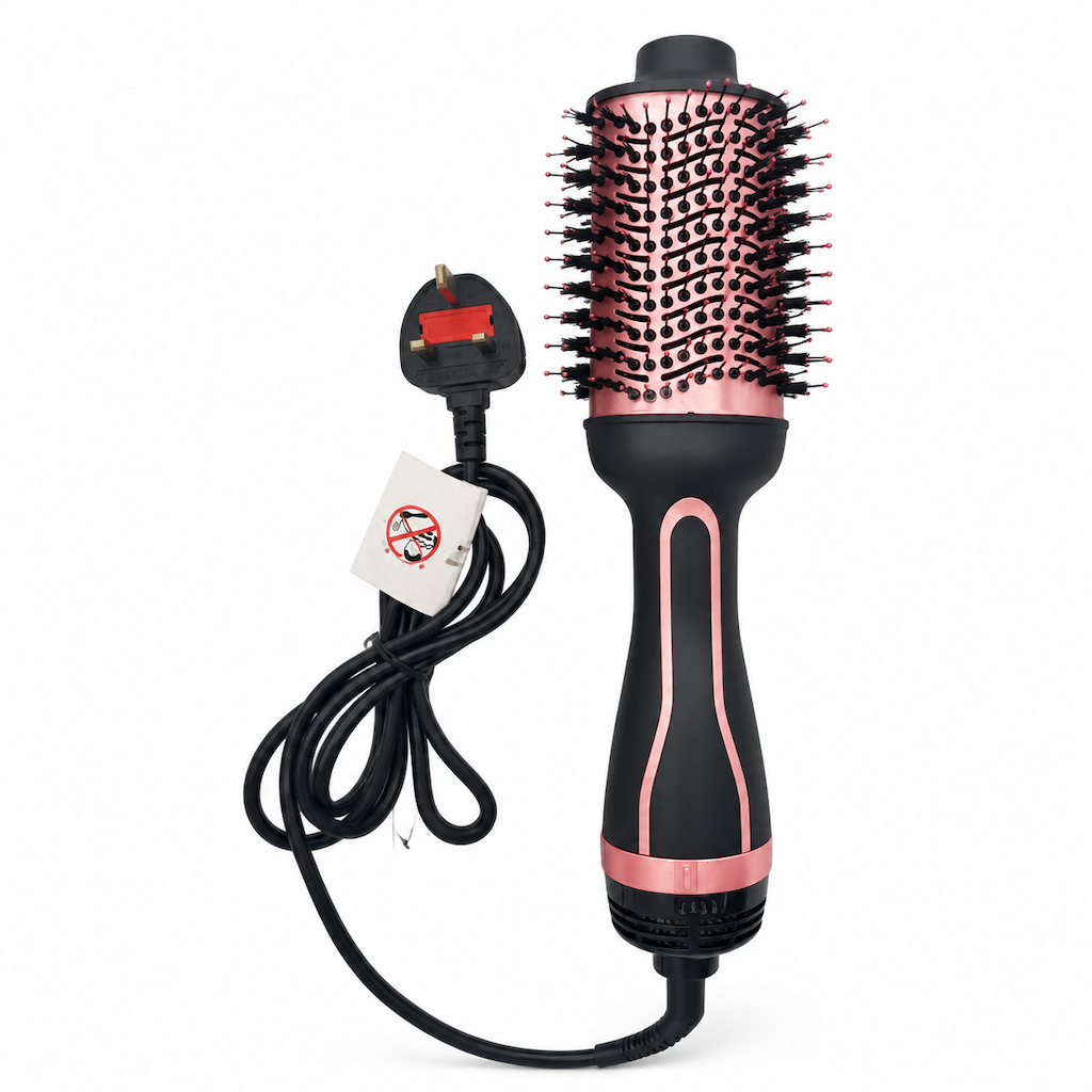 50% RABATT! 💇‍♀️ Warmluftbürste für nasses & trockenes Haar – Föhnbürste zum Trocknen & Stylen