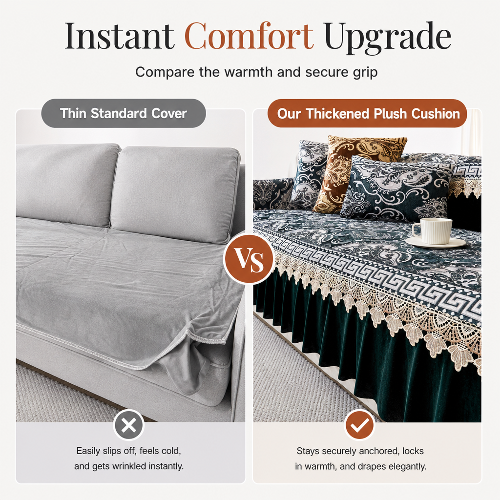 50% RABATT! 🛋️ Sofakissen mit europäischem Blumenmuster & Volant – romantisch & dekorativ für Couch & Sessel