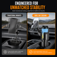 📢 50% RABATT! 🚗 2-in-1 Auto-Getränkehalter & Handyhalterung – erweiterbare Basis & drehbare Halterung