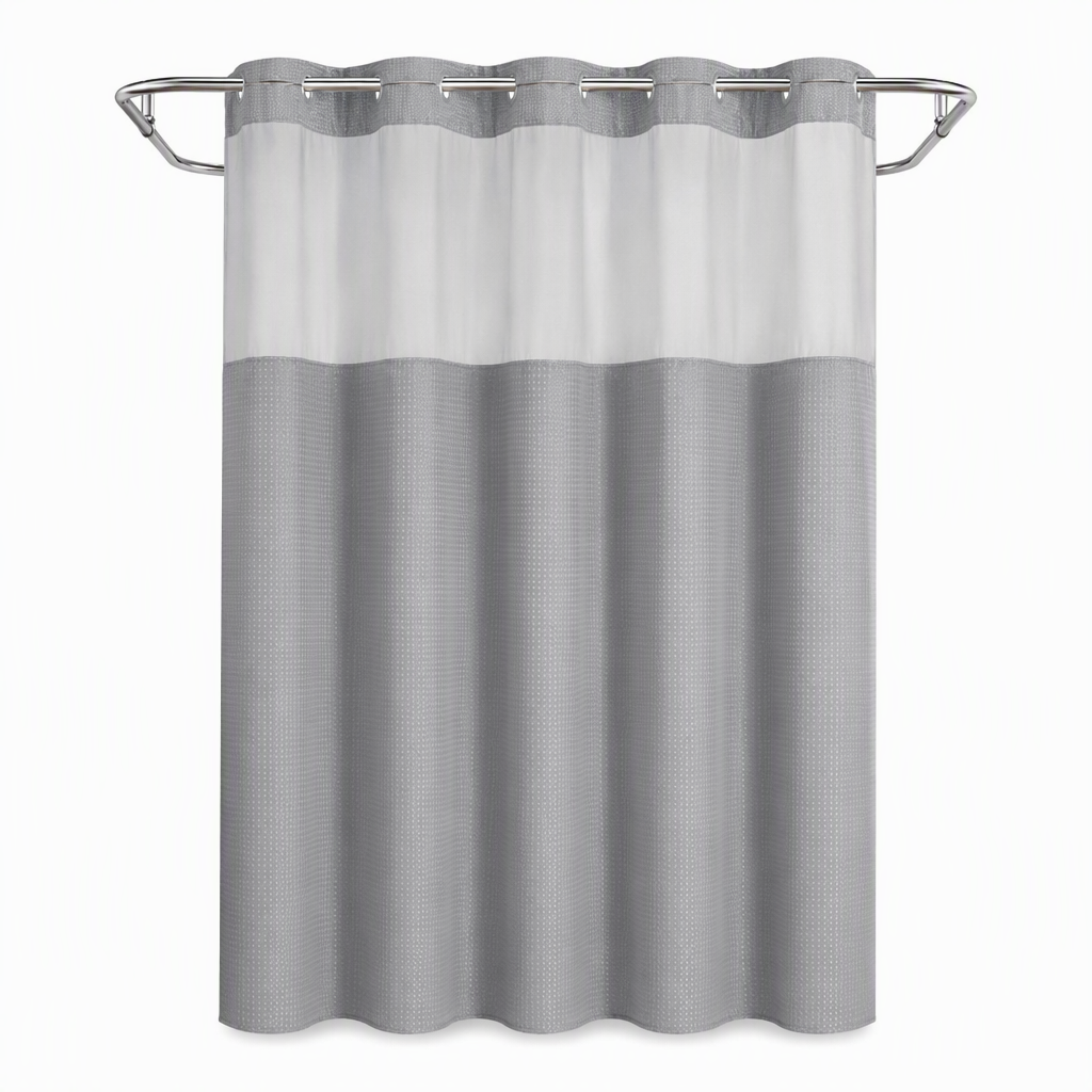 🚿 50% RABATT! 🌸 Wasserdichter Duschvorhang mit Blumenmuster – pflegeleicht & schnell trocknend