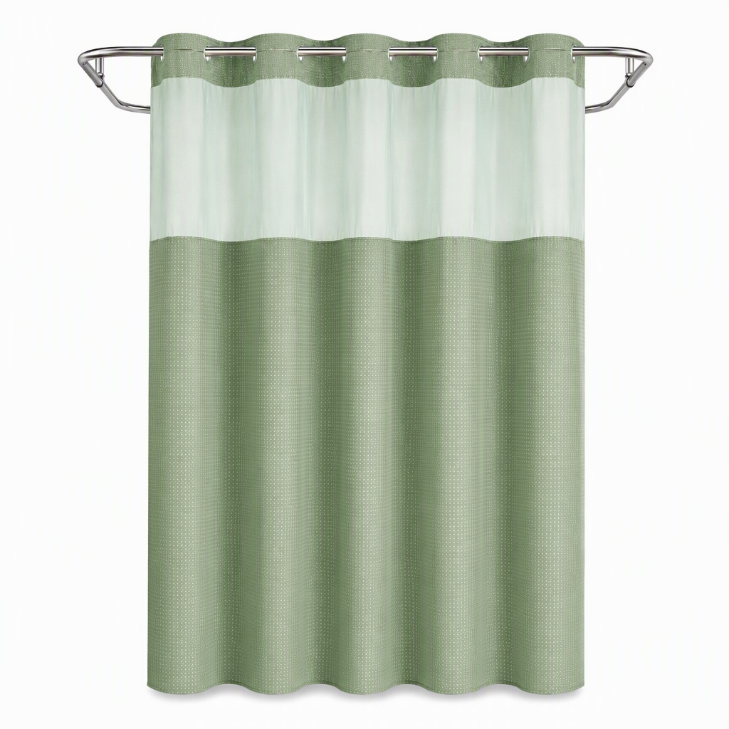 🚿 50% RABATT! 🌸 Wasserdichter Duschvorhang mit Blumenmuster – pflegeleicht & schnell trocknend