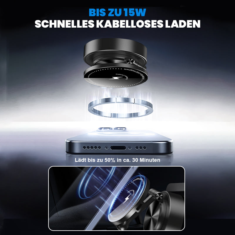 Kabelloser Magnet-Handyhalter mit Schnellladefunktion