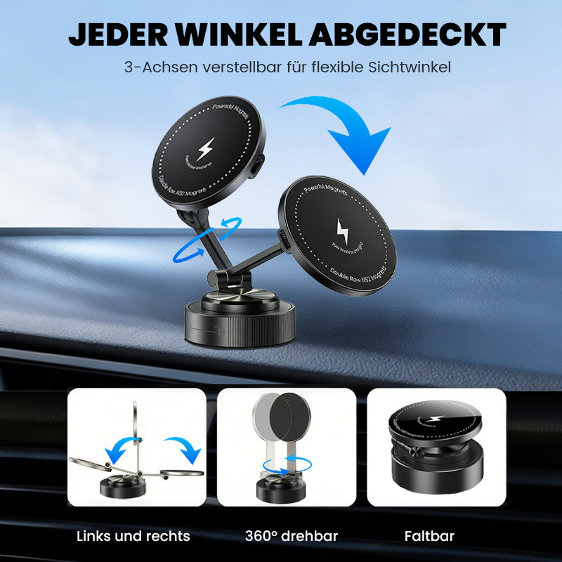Kabelloser Magnet-Handyhalter mit Schnellladefunktion
