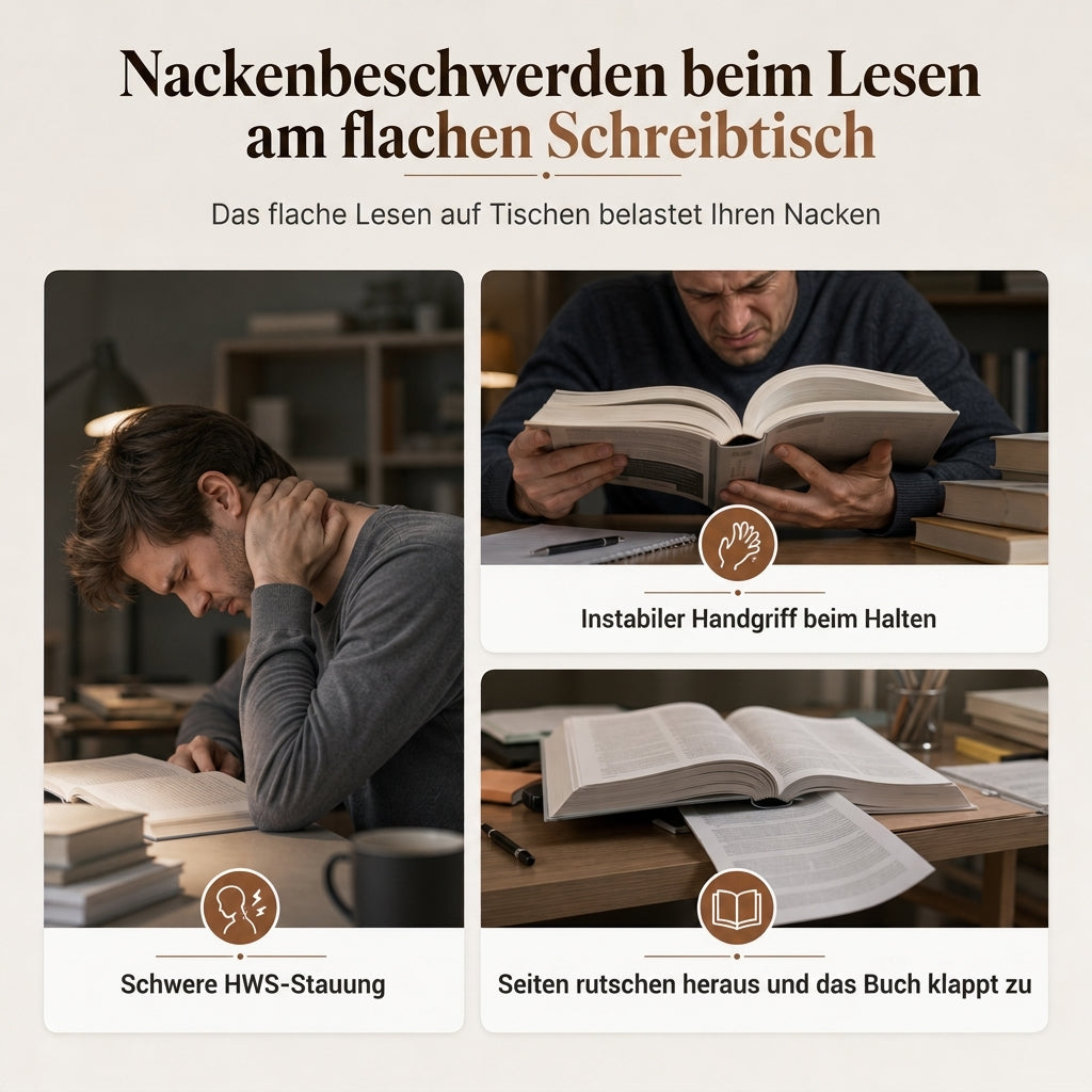 📚 50% RABATT! 🔄 Transparenter Buchständer – Acryl, 360° drehbar & Tablet-Halter ✨