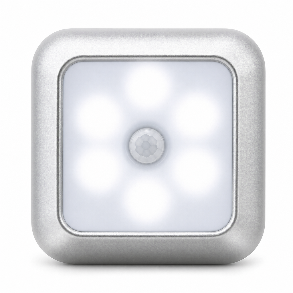 🌙 50% RABATT! 💡 Kreatives LED-Nachtlicht mit Bewegungssensor – für Schlafzimmer, Flur & Schrank, automatisches Licht