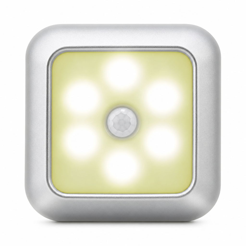 🌙 50% RABATT! 💡 Kreatives LED-Nachtlicht mit Bewegungssensor – für Schlafzimmer, Flur & Schrank, automatisches Licht