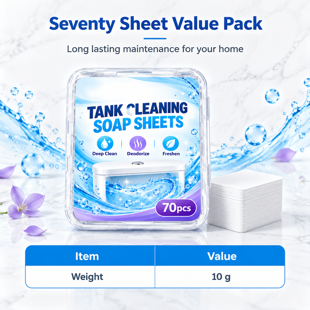 🧼 50% RABATT! 🚽 WC-Tabs für den Spülkasten – Langzeitformel gegen Kalk & Gerüche, reinigt bei jedem Spülgang
