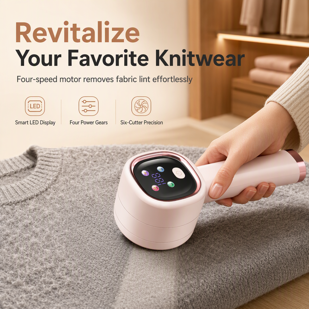 🧶 50% RABATT! 🧥 Wiederaufladbarer elektrischer Fusselrasierer – entfernt Pilling & Fusseln schonend von Kleidung & Polstern